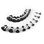 Black-(1.6-10mm)-18pcs