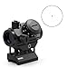 Feyachi Red Dot Sight 4 MOA Red Dot Gun Sight Rifle Scope with 1 inch Riser Mount