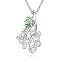 06-Leaf and Flower Necklace
