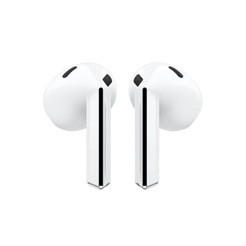 Samsung Galaxy Buds3 (2024, ANC) Water Resistant, AI Real-Time Language Interpreter, True Wireless Bluetooth 5.4 Earbuds, Hi-Fi Sound, Noise Cancelling, Touch Control, International Model (White)