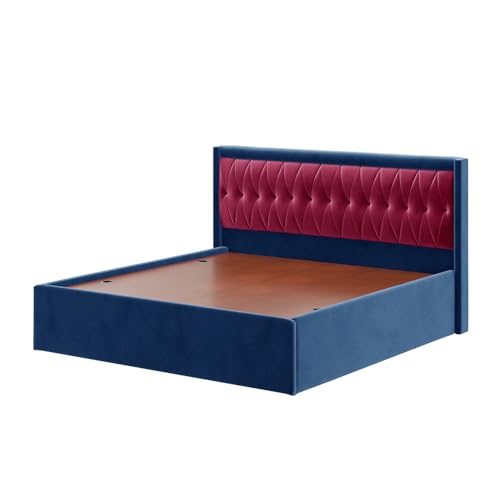 Image of Wakefit Asterion King Size Storage Upholstered Bed