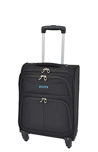 Sac de voyage Bali noir taille S pour voyager léger sans fatigue avec poignée