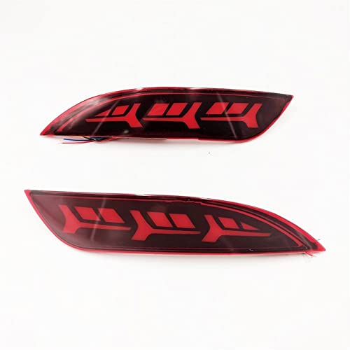 Luces traseras de coche Ford Focus Hatchback 2015-2018 reflector freno 2 pzs