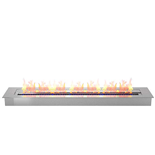 Regal Flame PRO 36 Inch Bio-Ethanol Fireplace Burner Insert 7.4 Liter