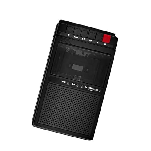 Reproductor de grabadora de mano USB portátil con sistema de cinta retro