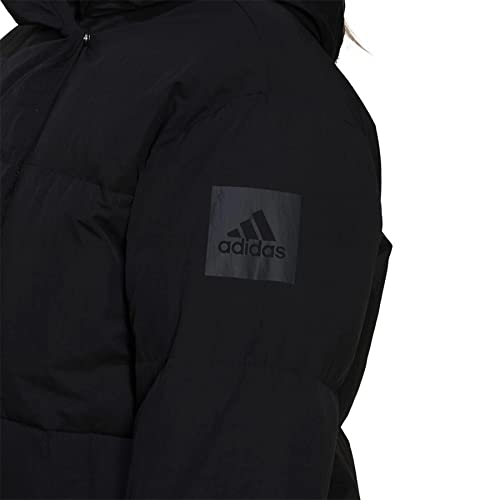 adidas Women's Big Baffle Down Coat, Black4