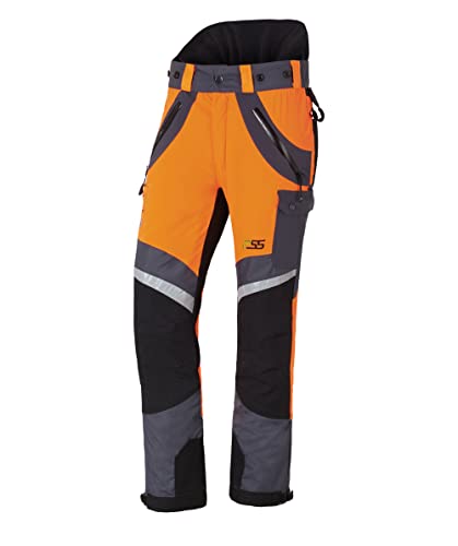 Produktfoto von PSS X-Treme Air Schnittschutzhose orange/grau, die Sportliche, Größe 54