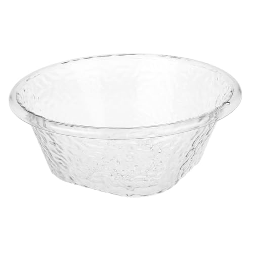 VALICLUD Lavabo Para Cocina Cuenco Para Lavar Platos Fregadero De Cocina Cuenco Para Ropa Tina Para Lavar Platos Tina Transparente Lavabo Para Los Pies Plástico