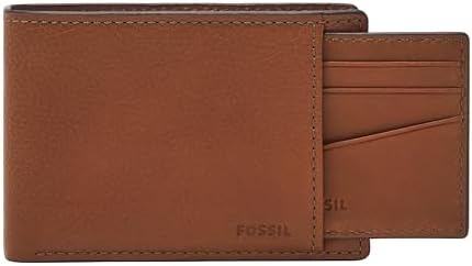 Amazon | Fossil メンズ LIAM LiteHide™ レザー スライディング2-In-1 