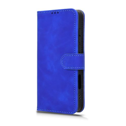 Image of for Oppo Find X9 Ultra 5G Leather Case Skin Feel Anti Drop Wallet Stand Flip Phone Cover - Blue
