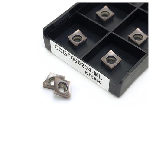 CCGT060204-ML KT8060 insert carbure à brise-copeaux ML pour usinage stable