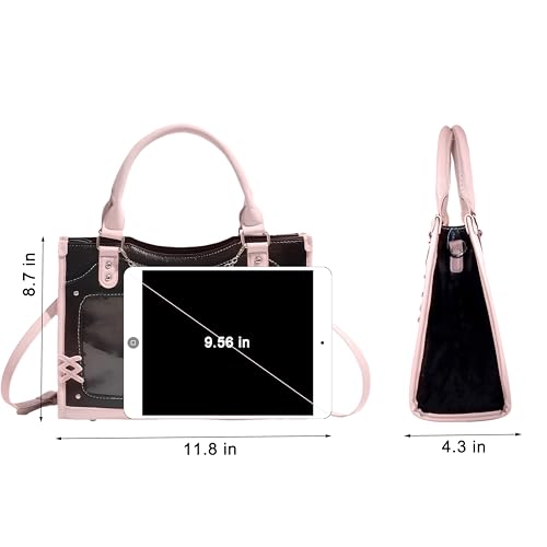 Image of Ita Bag Crossbody for Women - Y2K Kawaii Pin Display Shoulder Bag with Clear Window and Insert, Anime Purse with Adjustable Strap for School, Conventions & Daily Use