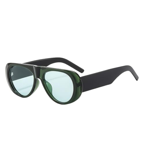 Lunettes de soleil anti éblouissement et fatigue oculaire noir et vert