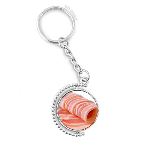 Agneau Rouleau Viande Crue keyholder rotatif multicolore, idée cadeau insolite