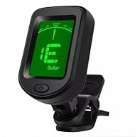 【EASY TUNING】Clamp the tuner on the guitar headstock and follow screen tips to loosen or tighten the strings. To tune other instruments like Ukulele, Violin and Bass, just change the corresponding mode. 【HIGH ACCURACY】Highly sensitive tuning ensures ...