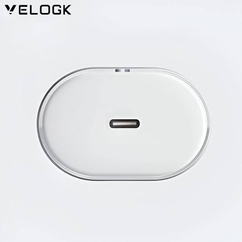 Image of 45W Super Fast Charger Adapter Campatible for 1 /Nothing 2A /2a Plus /2 /Buds, CMF 33w Power Charger Adapter for Mobile, 45 W Type C Charging Adaptor, White