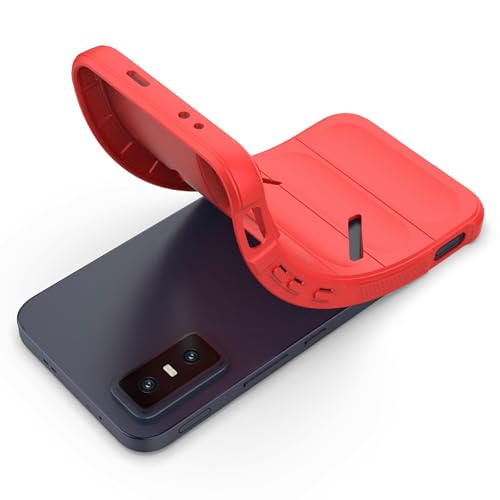 Image of UniqueTroy for Infinix GT 30 Pro 5G Phone Case Anti-Drop Soft TPU Rugged Back Cover - Red