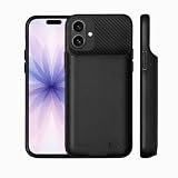 Coque d'alimentation à batterie 10 000 mAh pour iPhone 16 Pro/iPhone 17 16...