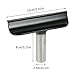 Copgge 6 Inch Lathe Tool Rest 1 Inch Post Stainless Steel Tool Rest For Wood Lathe Woodturning Tool Rest with Hardened Steel Rod For Woodworking Wood Turning Lathe Turning Tool Rest