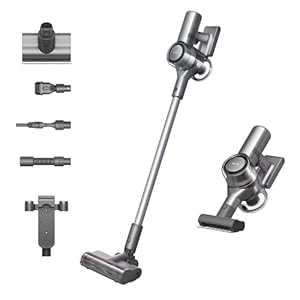 Dreame V11 SE Mistral Draadloze accustofzuiger, Europees model, 125.000 rpm, 450 W, 60 min. accuduur, lcd-kleurenscherm met toetsvergrendeling, grijs