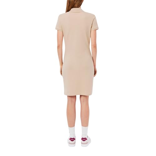 Image of Lacoste Women's Slim Fit Stretch Petit Pique Polo Dress
