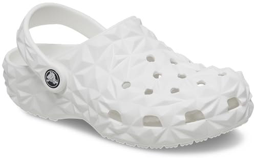 Image of Classic Geometric Clog K WHI White