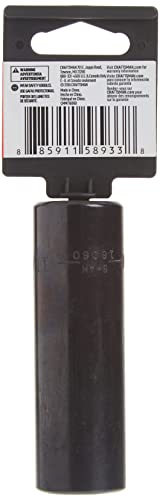 Image of CRAFTSMAN Deep Impact Socket, SAE, 1 /2-Inch Drive, 11 /16-Inch (CMMT16060)