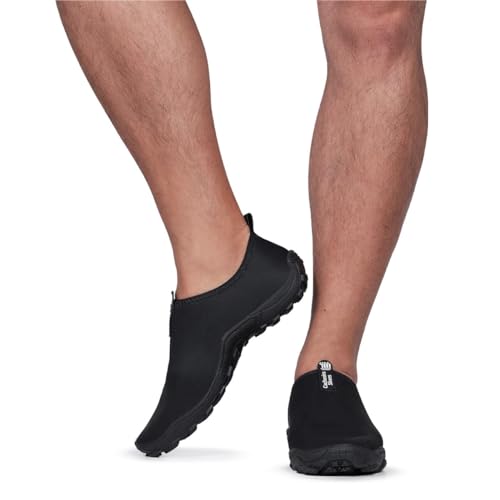 Sapatilha aquatica Neoprene Tenis Hibrido para pesca (Preto, BR, Adulto, Numérico, 42)