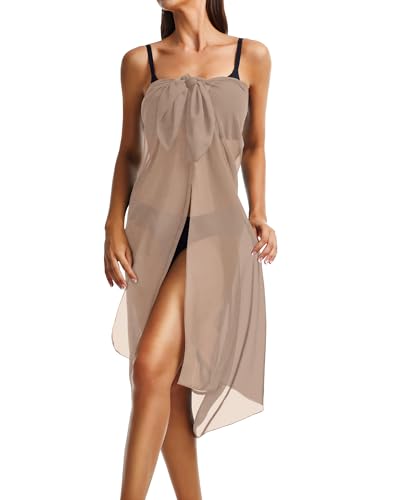 Image of CHICGAL Sarong Wraps Swimsuit Coverup for Women Bathing Suit Cover Up Summer Bikini Beach Swimwear 2026