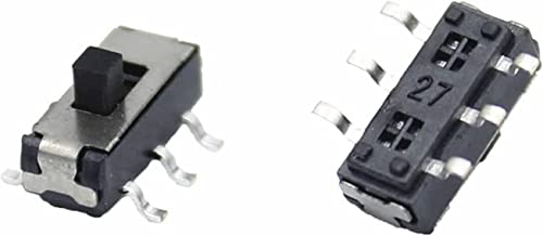 Interrupteur miniature 6Pin poignée haute pour l'assemblage de projets électroniques DIY