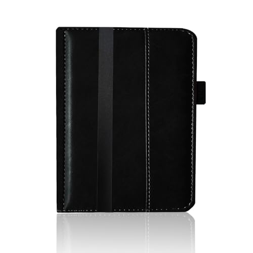 Funda para Sony PRS-650 15.2 cm e-book reader luminosa, Folio Premium PU Leather Protective Case for Sony PRS-650 15.2 cm (negro)