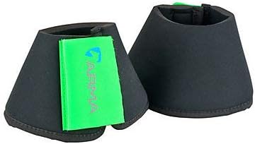 Shires Arma Botas de neopreno sobre alcance verde brillante X-Full