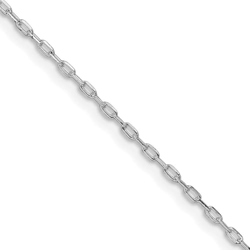 Chaîne à maillons longs argent 925 collier fin 1mm homme femme pendentif