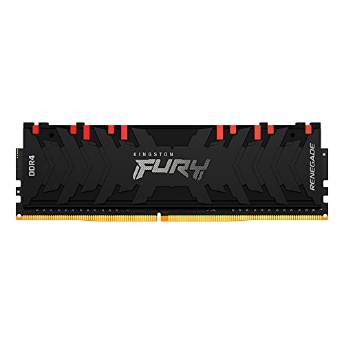 Image of Kingston FURY Renegade RGB 64GB (2x32GB) 3200MHz DDR4 CL16 Desktop Memory Kit of 2 KF432C16RBAK2 /64