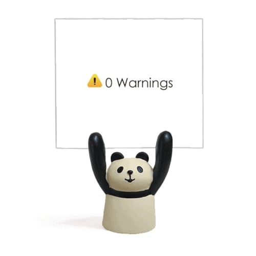 Support mémo panda dessin animé une idée cadeau utile pour le bureau