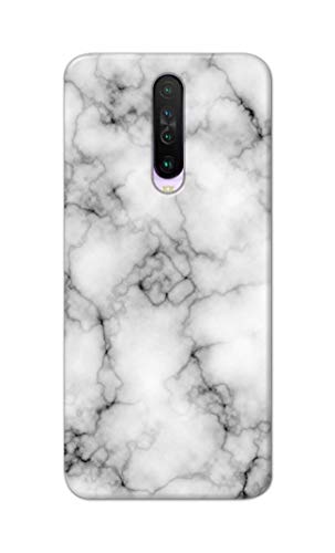 Image of Light White Marble Texture Natural Pattern Hard Back Case Cover for Poco X2 / Redmi K30 / Redmi K30 5G Back Cover -(J5) VNS2230
