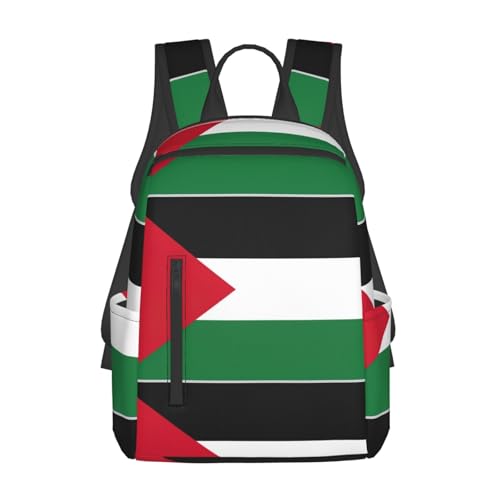 Sac à dos Palestine léger noir pour le travail et vos voyages quotidiens