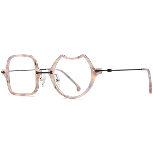 Image of FONEX Acetate Titanium Glasses Frame Men 2024 New Square Eyeglasses Spectacles Eyewear F85843