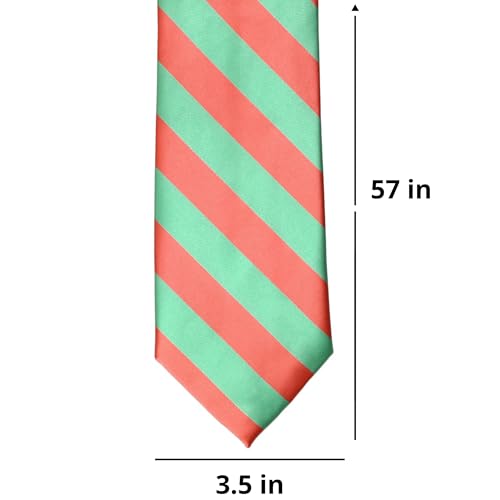 Image of tiemart Men's Striped Tie Standard Length