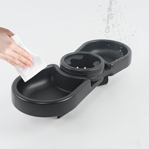 Tablette de poussette avec fixation réglable pour repas et balade bébé - 6