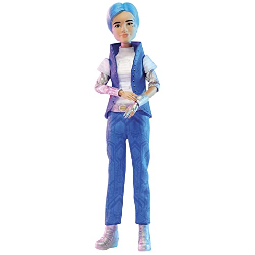 Disney Princess Zombies 3 A-spen Poupée Tendance 30,5 cm avec Cheveux Bleus, Tenue Extraterrestre, Chaussures et Accessoires Jouet pour Enfants à partir de 6 Ans