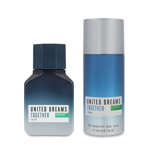 Opiniones y reviews de United Dreams Perfume los 5 mejores. 46 Z4 Set Benetton United Dreams Together For Him 2Pzs 100ml EDT Spray/Desodorante 150ml Spray