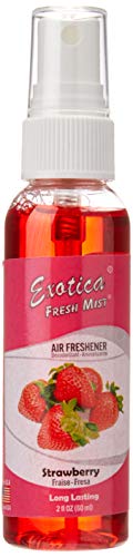 Exotica Strawberry Scent Fresh Mist Air Freshener Spray, 2Oz