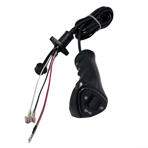 Winch Remote Controller, 3Pin Electric Winch Remote Control Controller With Cable Replacement, Car Off-road Vehicle Winch Control Handle