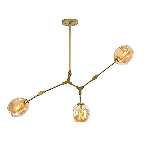 Lustre Spoutnik E26 : corrigez l'éclairage blafard avec ce plafonnier ambre - 2