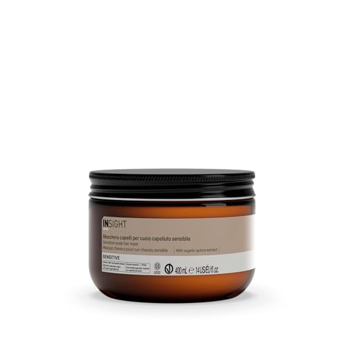Insight Mascarilla capilar para cuero cabelludo sensible 400 ml | para cabellos suaves y disciplinados