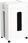 WOLVERINE 15-Sheet Super Micro Cut Niveau de sécurité élevé P-5 Papier lourd/CD/Card Shredder pour le bureau d'intérieur, Ultra Calme par Manganèse-Steel Cutter et 8 Boîte à déchets de Gallons SD9520 (blanc ETL)