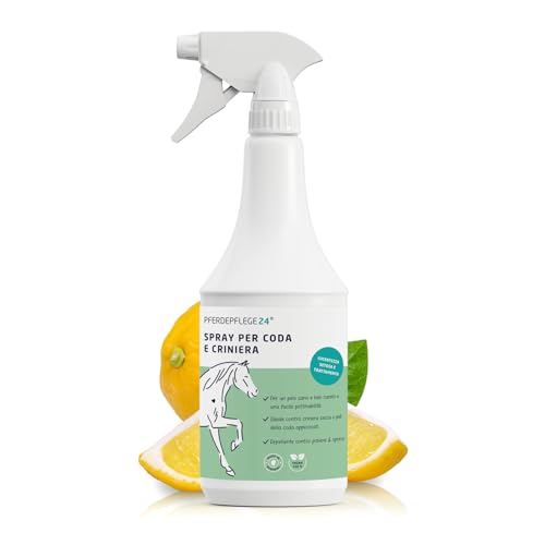 PFERDEPFLEGE24 Lo Spray per Coda & Criniera del cavallo in 0,5l, 1l, 2,5l & 5l - Lucentezza splendente, pettinabilità facile & cura delicata - Accessori & trattamenti per il cavallo