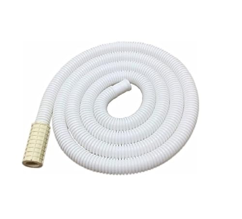 Image of New Ware AC Water Outlet Drain Pipe Hose | PVC Hose Pipe for AC Drain| Flexible Heavy Duty Extension Hose Tube-Multi Purpose Water Inlet-Outlet Hose Pipe for Home & Commercial Use (2 Meter)