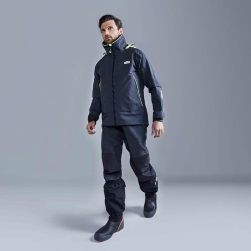 Image of Gill OS3 Mens Coastal Sailing Jacket - Waterproof & Stain Repellent